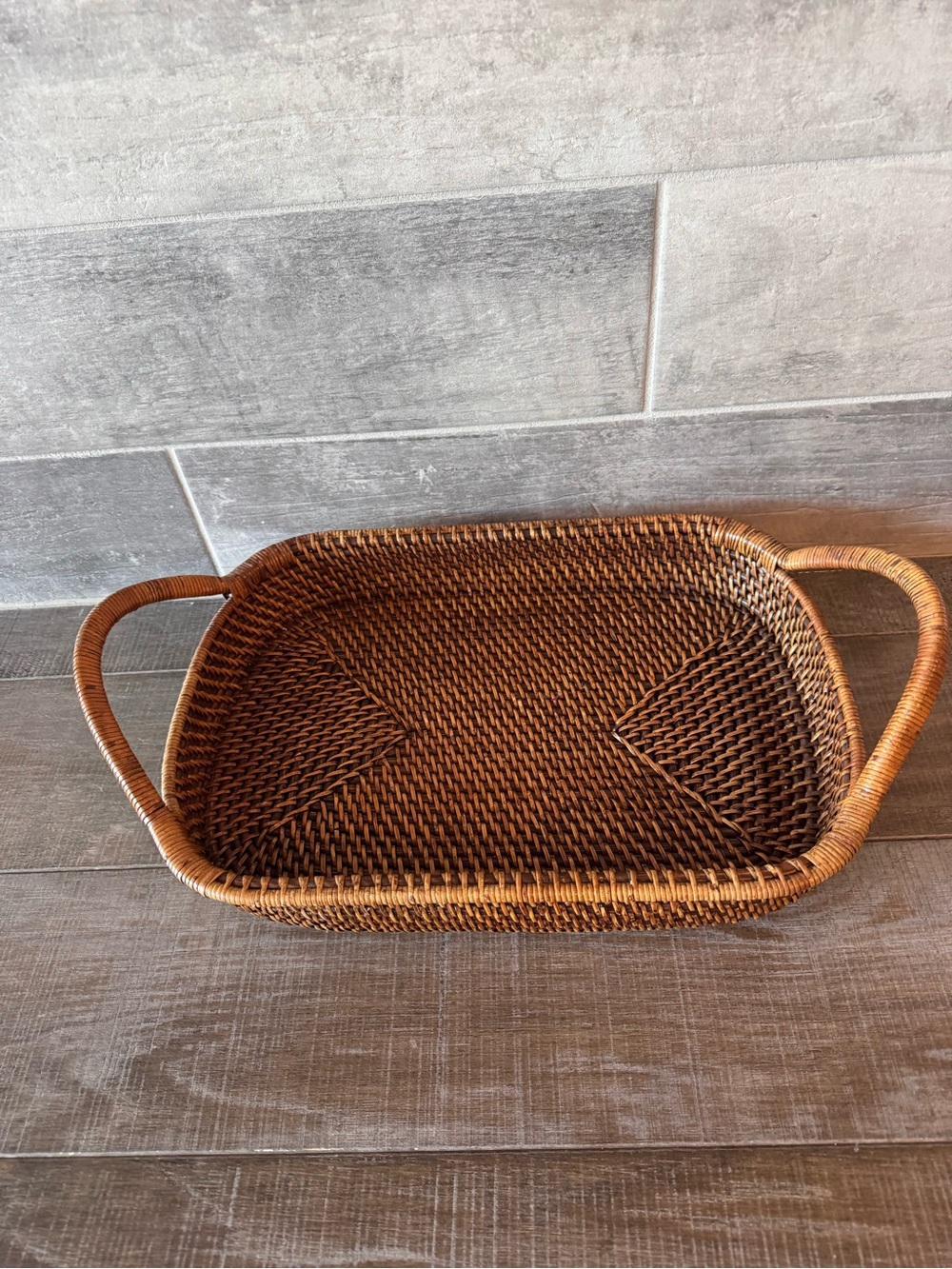 Pampered Chef Woven Selections Serving Basket 10x16